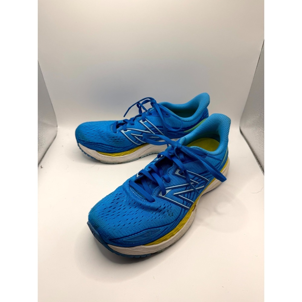 New Balance Fresh Foam 860v12 W860L12 Womens 7 B Sneaker Blue Mesh Running Shoes